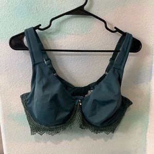 NWT Curve Muse Dark Green Unlined Underwire Bra